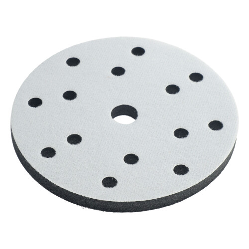 6inch 15 Holes Soft Sponge Interface Pad Sanding Disc Sander Backing Pad Hook- & Loop Sanding Discs Power Tools
