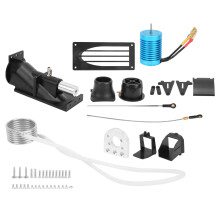 Set di propulsori e pompe a getto per barche RC, materiali di alta qualità, potenza elevata, design reversibile, compatibile con motori a spazzole e