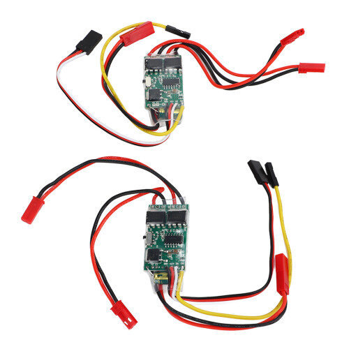 Διπλός έλεγχος Brushed Esc για μοντέλο σκάφους Rc, αξιόπιστος ελεγκτής ταχύτητας 1