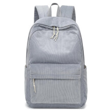 Cute Mini Backpack, Corduroy Fabric, Boho Style Roomy Capacity Anti-theft Design Adjustable Shoulder Strap, Durable Lightweight For Women's Versatile
