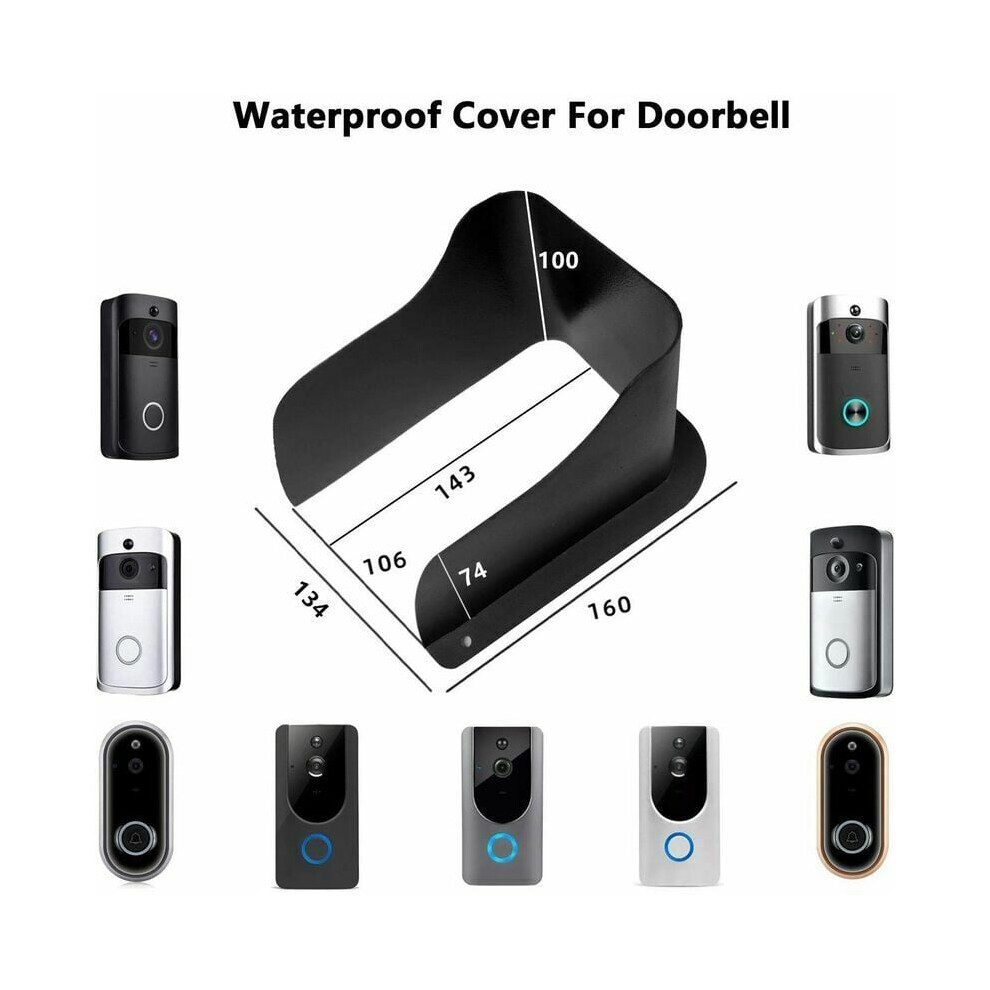 Weatherproofing For Doorbell, Premium Quality Materials Durable Metal Composite Protects Against Harsh Weather 9169997259554