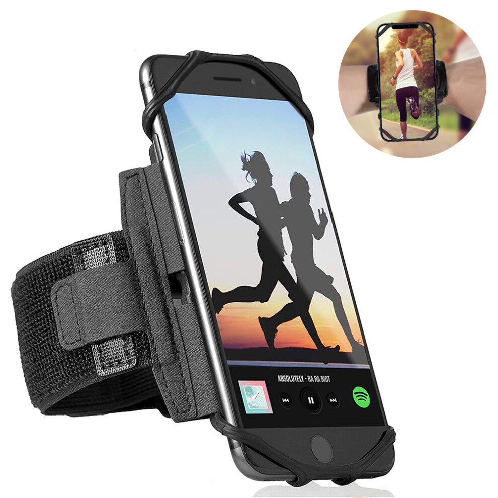 Armband Phone Holder, Universal Compatibility Ensuring Fit For Most Smartphones, With Moisture-Wicking, Detachable Arm Strap For Washing 9463374750284