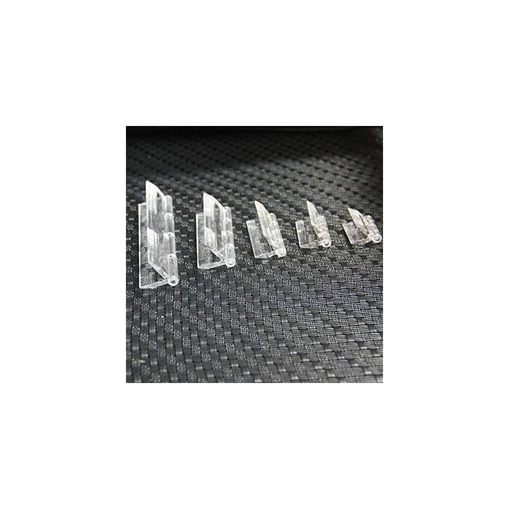 Durable Acrylic Piano Hinge, Clear Acrylic Continuous Piano Hinge For Furniture, Cabinets, Aquarium Lids And Handicrafts Projects, Versatile, 9448196377284