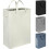 Slim Laundry Hamper, Adjustable Handles Collapsible Laundry Basket, Foldable Tall & Thin Laundry Organizer for Multi-Location Use, Improves Corner 1