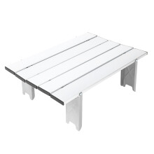 Ultraleichter, kompakter Klapptisch aus Aluminium – perfekt für Camping, Picknick, Grillen, Wandern und Reisen. Hitzebeständig, robust und