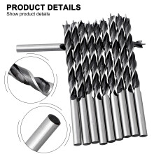 Holzbearbeitungsbohrer Bohrer Bohrer 10 Stück 5 mm Durchmesser Spiral Holzbearbeitung Holzbohrer Bohrersatz Bohrersatz Bohrersatz