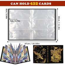 Card Keeper Deluxe, Edição Shining Fates do Pokémon TCG: Proteção para Cartas Valiosas - Grande Capacidade para até 240 Cartas, Compatível com