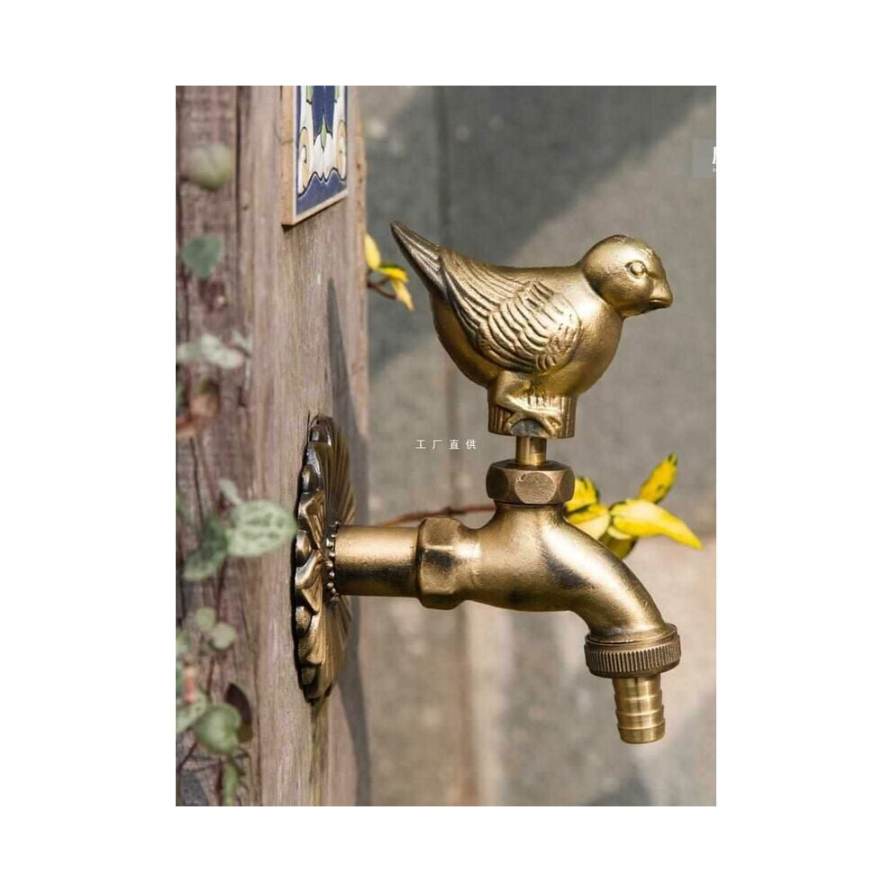 Vintage Style Faucet For Bathroom Sinks, All Copper Material Ensuring Superior Durability And Elegant Appearance For Homes Hotels Offices, Antique 9169997259806