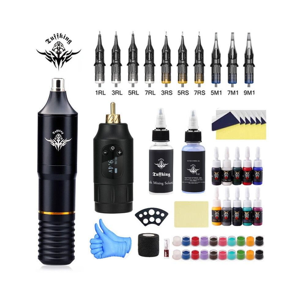 Innovative Tattoo Needle Cartridges, Prevent Ink Backflow, Tension Optimized For Smooth Operation, High Elasticity Rubber Stopper Ensures Stability,