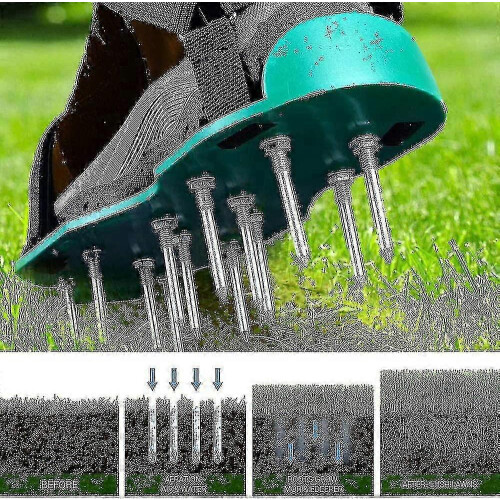 Lawn Aerator Lace Nails And Straps Adjustable Lawn Aerator, 42mm