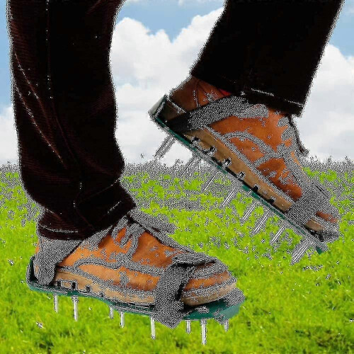 Lawn Aerator Lace Nails And Straps Adjustable Lawn Aerator, 42mm 1