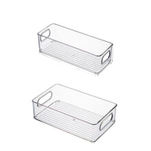 Clear Plastic Baby Bottle Organizer, Multifunctional Design For Space Saving, Bpa Free, Refrigerator Organizer, Versatile For Food Pantry Storage,