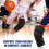 Elastic Compression Bandage, Breathable Fabric Support Brace For Full Coverage And Comfort 4