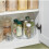 Under Sink Organizer, Ingenious 360 Rotating Turntable For Optimal Storage, Clear Design For Quick Item Location, Solid Build For Durability, And 5