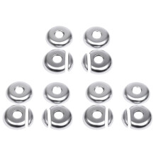 18x Encosto de CabeçA Do Assento de Carro Ajustar BotãO Base Capa GuarniçãO Interior para SéRie 3 4 G20 G22 2022-2023 AcessóRios Do Carro