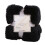Softness Bed Blanket,Sofa Cover,Comfort Sofa-160X200cm Black 1