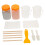 conjunto de com ferramentas mini e material para tijolinhos 6