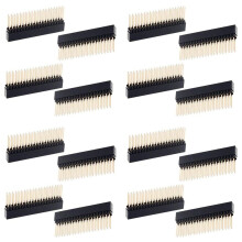 2 X 20(40 Pin) Stacking Header for Raspberry Pi A+/B+/Pi 2/Pi 3 Extra Tall Header (Pack of 16)