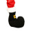 Weiche Weihnachts-Tischbeinabdeckungen, Tischfüße, Socken,-Rot 4 4