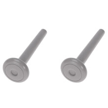 2X Pomello di Rilascio del Sedile Pieghevole Posteriore per Auto 64580FA510MU 64580FA510LL per  Forester 2009-2013 Impreza Grigio Chiaro