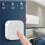 2X Tuya Zigbee Wireless   One Key Push Button Control Scene  Remote Controller Home Automation 4