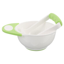 tigela com amassador para alimentos , portátil