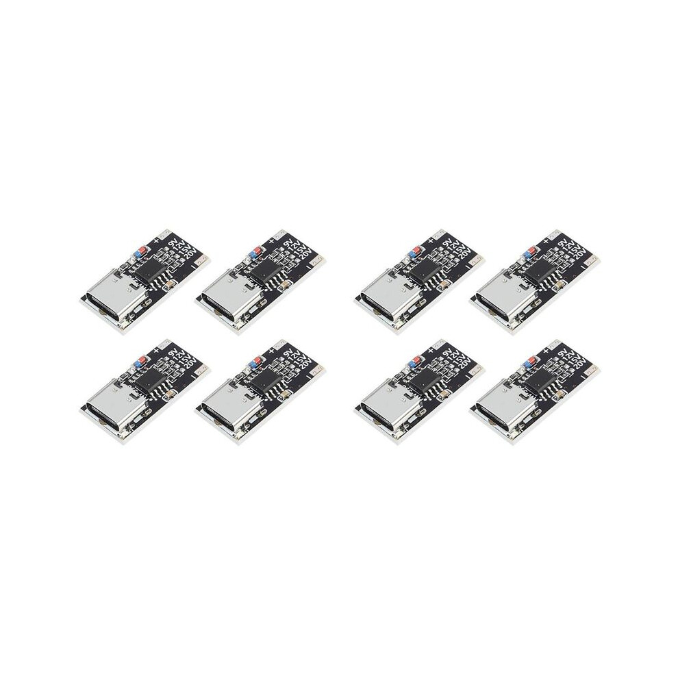 8Pcs Usb-C Pd Trigger Board Module Pd/Qc Decoy Board Fast Charge Usb Type-C To 12Vpower Delivery Boost Module 6032906971331