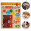 Conjunto Tabuleiro Atividades Montessori Habilidade 4