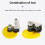 2X 3D Printer Accessories Bamboo Lab Hardened Steel Extruder Unit - [for X1C Series Only] 5