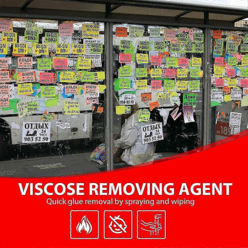 Viscose Removing Agent, Auto Adhesive Remover Self-Adhesive Double-Sided Multifunctional Cleaner 2
