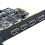 6X USB 3.2 PCIE Expansion Card PCIE 1X to USB 3.2 TYPE-C USB 3.2 Gen1 Adapter Multiplier USB3.2 PCI E Controller 5Gbps 2