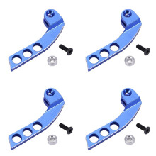 4X Metal 4-Hole Transmitter Neck Strap Balancer Adjuster for Futaba Radiolink Frsky X9D RC Remote Control, Vertical