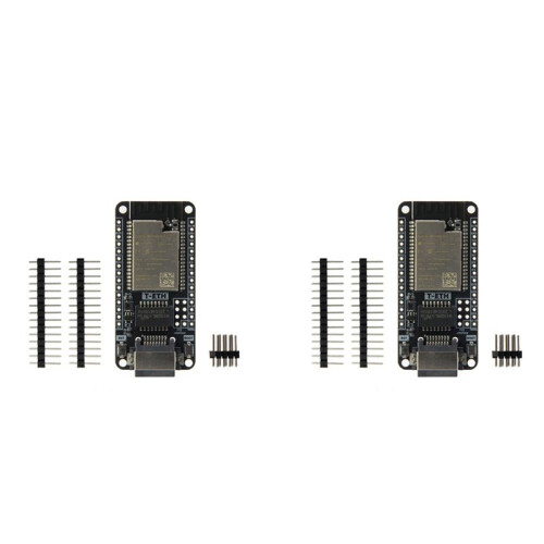 2X T-ETH-Lite Development Board ESP32-WOVER-E Ethernet Module Support TF Expandable Power POE Shield H673