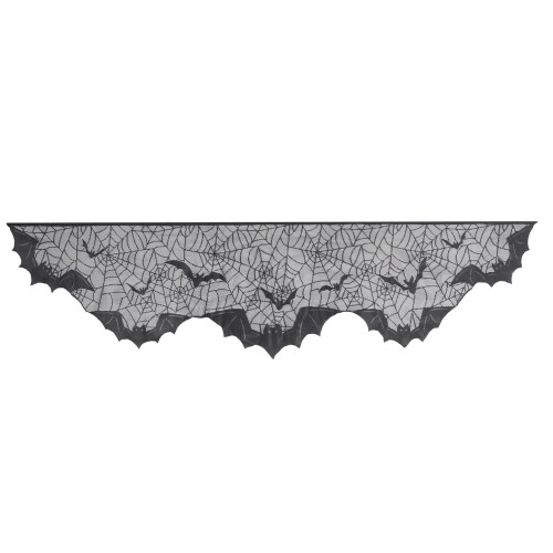 Tablecloth Halloween Decoration Polyester Cobweb Table-Style 3