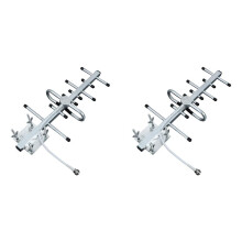 2X Digitale TV-Antenne HDTV 4K Versterkte Antenne TV-Antenne voor Buiten Signaalversterker 300 Mijl Bereik VHF/UHF Helder