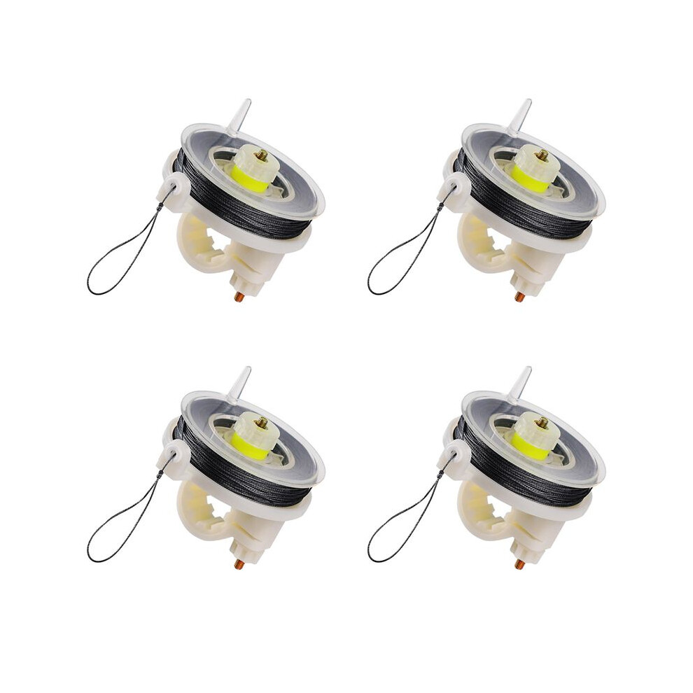 4 Pcs Trip Wire Reusable Reel (85Ft),Trip Wire For Perimeter Trip Alarm 12 Gauge And Trip Wire Alarm 4712379909254