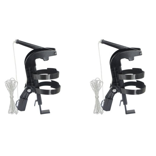 2X Sprays Can Extension Pole Adaptor Sprayer Extension Pole Adaptor Adjustable Angle Sprays Extender Bracket A