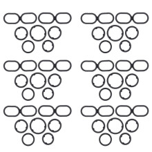 6X Oil Cooler Filter Housing Adapter Washer 68191356AA for   Grand Cherokee 2014-2023 Sealing Gasket