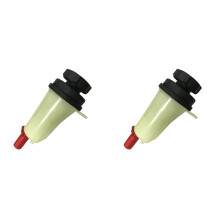 2X Stuurbekrachtigingsreservoir Expansietank met Dop BV61-3R700A-1A 1892564 voor  Focus MK3 2011-2019 Oliestuurpomp