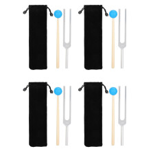 4X Strumenti di Guarigione del Suono con Diapason un 432 Hz  Clinico Nervoso/Sensoriale per Una Perfetta Guarigione Dallo Stress Degli Strumenti
