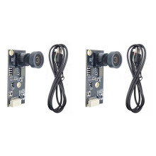 2X 1920x1080 USB Camera Module for 3D Printers Camera Board 2 Mega-Pixel Wide Angle Fish Eye Lens UVC OTG