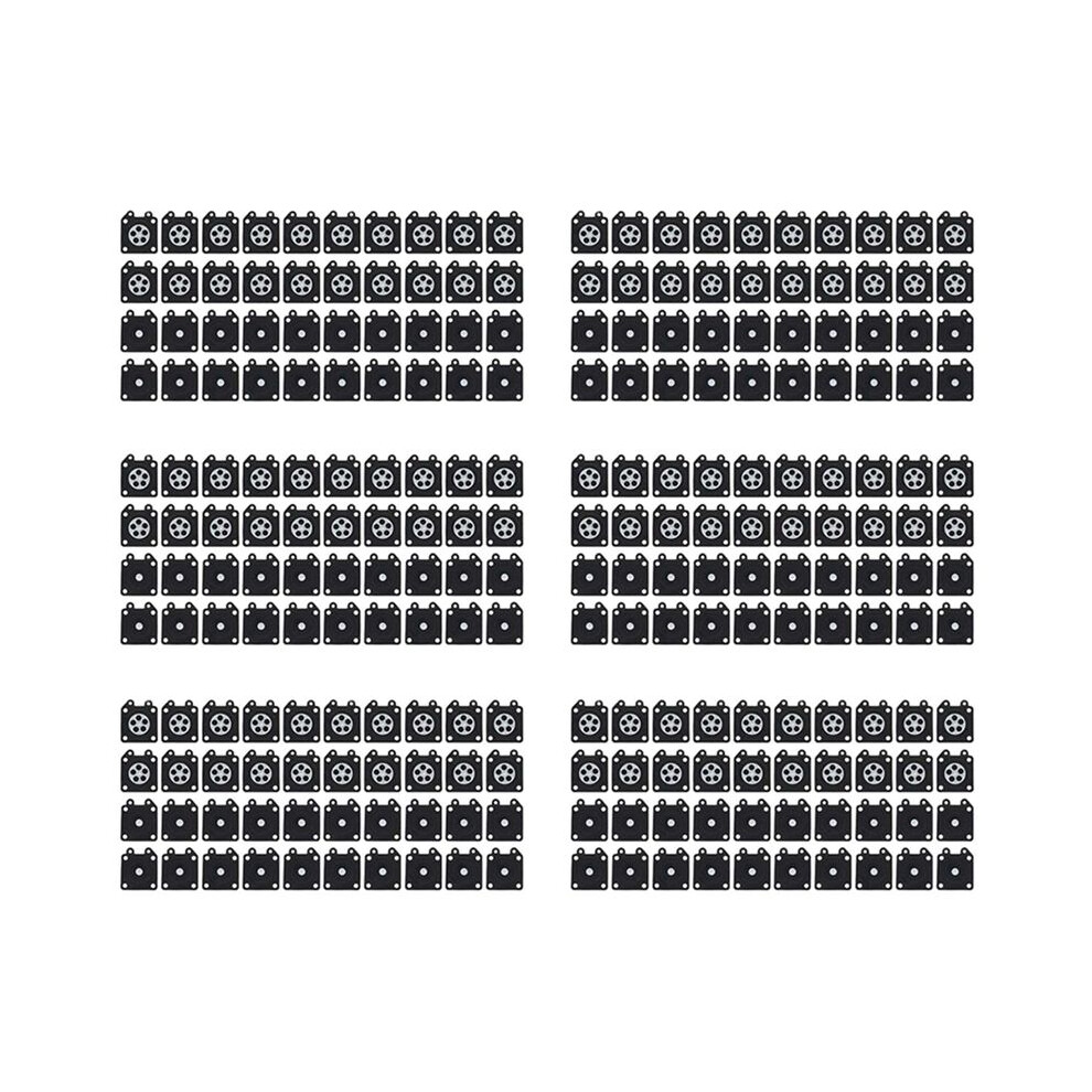240Pcs Chainsaw Carburetor Metering Diaphragm For Walbro 95-526 500 3800 4500 5200 5800 Car Assembly Gaskets Kit Black 4713156967757