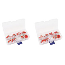 120pcs A/C Gasket Assortment,AC Compressor Seals Automotive Air Conditioning Compressor Port Seal Washer Kit