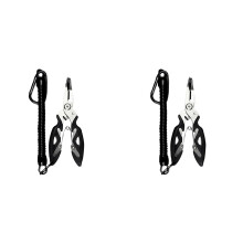 2X Fish Lip Gripper Pliers - Fishing Pliers, Outdoor Fishing Tools Plier, Ice Fishing, Fishing Gear for Men Black