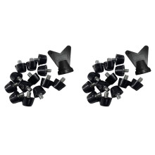 24 PCS Football Boot Spikes Professional Soccer Boot Cleats M5 Replacement Studs with Wrench Track Shoes Spikes 7mm