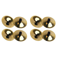 8 Pieces Copper Finger Cymbals, Small Finger Cymbals for Belly Dancing, Music Equipment Finger Cymbals