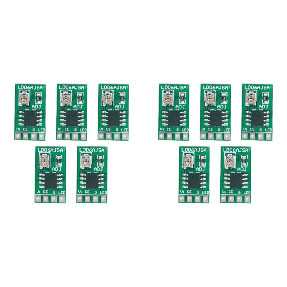 10Pcs 30-1500Ma Adjustable Constant Current Led Driver 3.3V 3.7V 4.2V 5V Pwm Control Board Buck Power Module 6032906940795