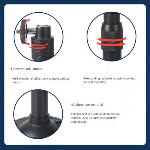 2X Universal Projector Ceiling Mount Projector Wall Mount Camera Projector Hanger 360 Rotatable Projector Holder , M6 1