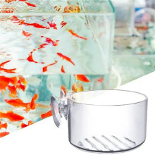 48 Stuks Waterplantenbekers, Transparant Acryl Waterplantenpot met Zuigkracht, Aquariumdecoratie 2 Vormen