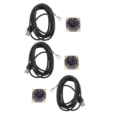 Módulo de Câmera 9 Peças 100 Graus OV9732 2M Cabo 1280x720 30fps, Compatível com Autodarts.Io, Unidade USB Grátis 2